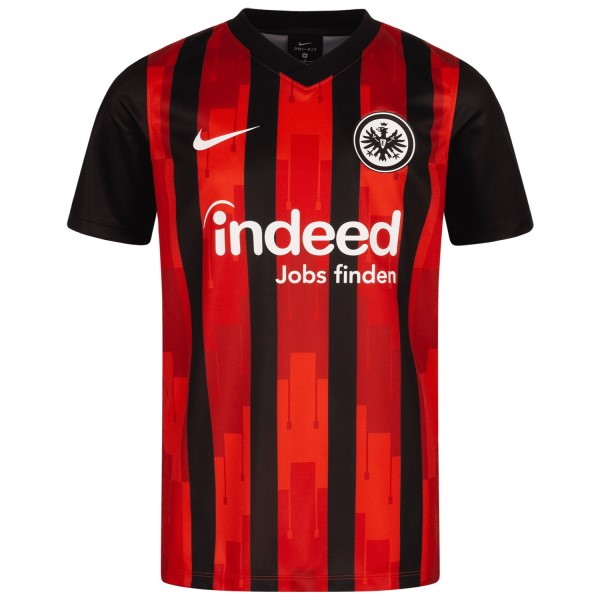 Tailandia Camiseta Eintracht Frankfurt 1ª Kit 2020 2021 Rojo Negro